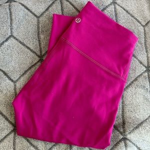 Lululemon wunder train leggings
